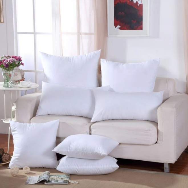 Coussin de garnissage en polyester souple avec fermeture zippée | Virelle Maison