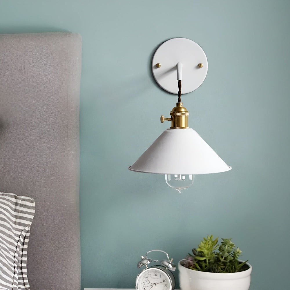 Virelle Maison - Applique murale en métal coloré au style rétro | Virelle Maison