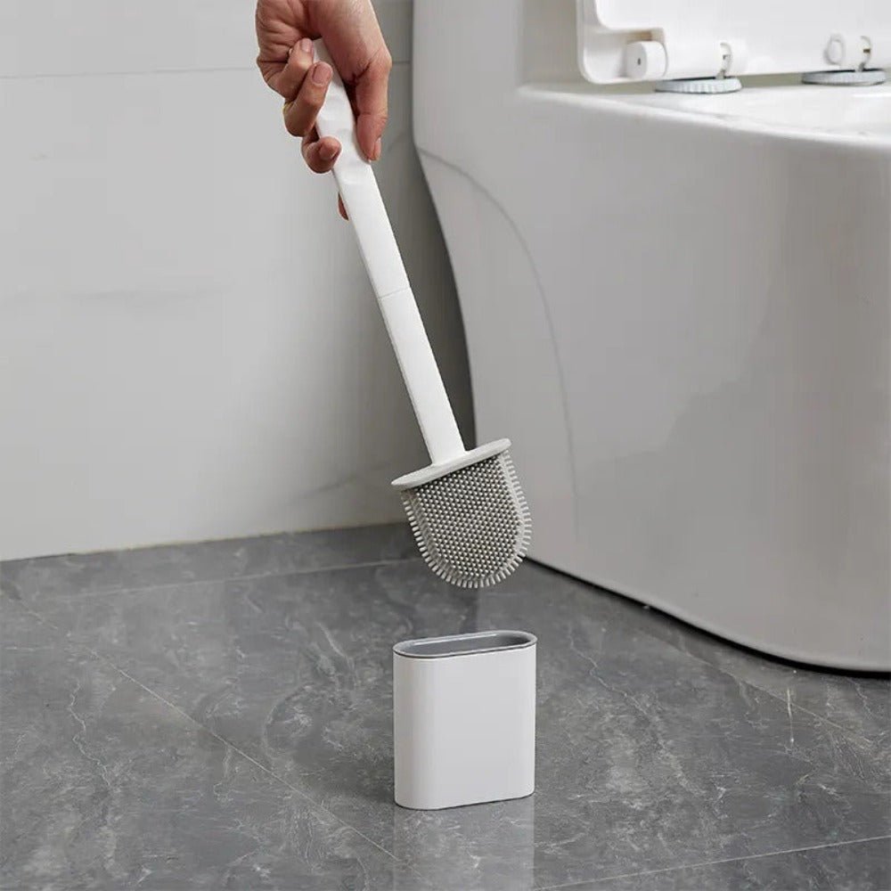 Virelle Maison - Brosse WC silicone antibactérien murale | Virelle Maison