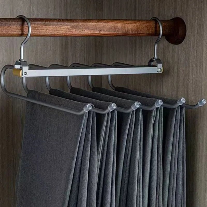 Virelle Maison - Cintre à pantalons gain de place en aluminium | Virelle Maison