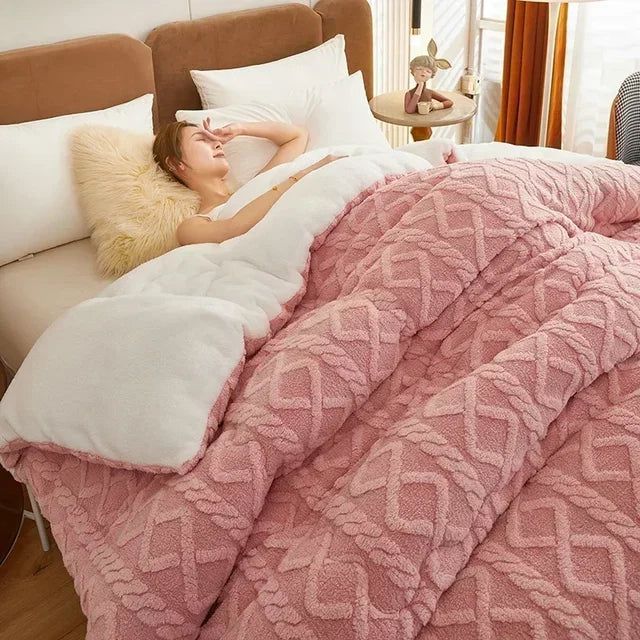 Virelle Maison - Couette lestée en cachemire synthétique texturé | Virelle Maison