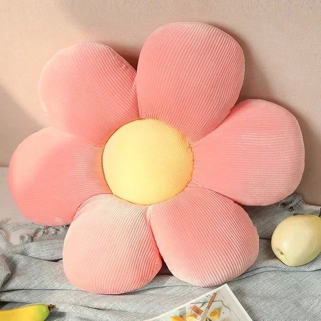 Virelle Maison - Coussin décoratif en forme de fleur en polyester | Virelle Maison