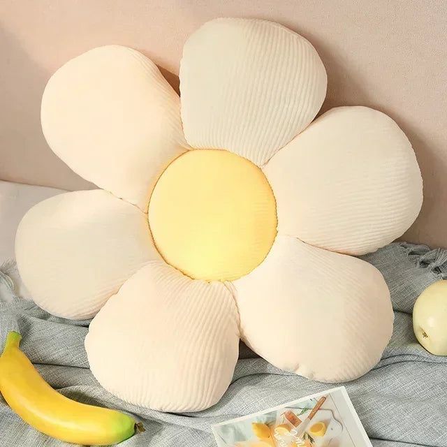 Virelle Maison - Coussin décoratif en forme de fleur en polyester | Virelle Maison