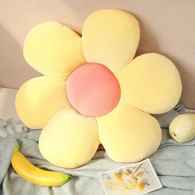 Virelle Maison - Coussin décoratif en forme de fleur en polyester | Virelle Maison