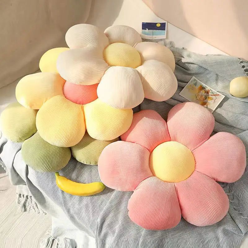 Virelle Maison - Coussin décoratif en forme de fleur en polyester | Virelle Maison