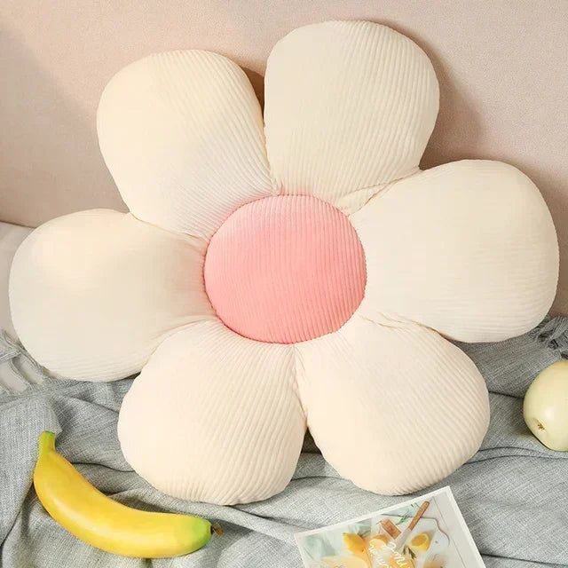 Virelle Maison - Coussin décoratif en forme de fleur en polyester | Virelle Maison