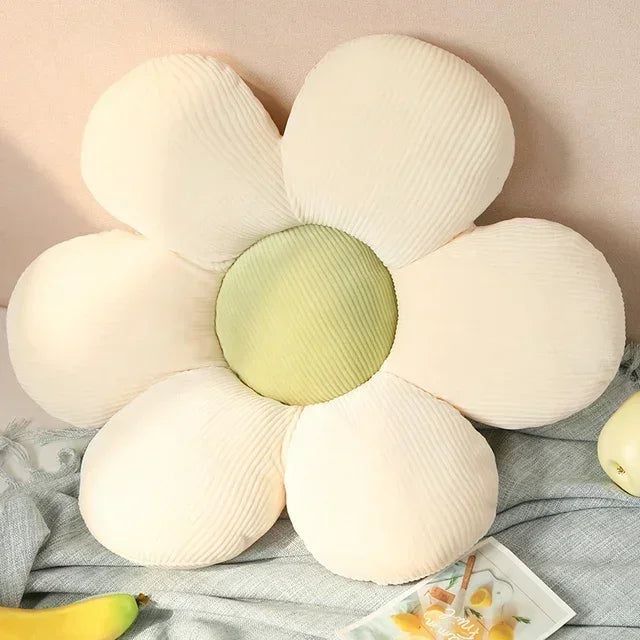 Virelle Maison - Coussin décoratif en forme de fleur en polyester | Virelle Maison