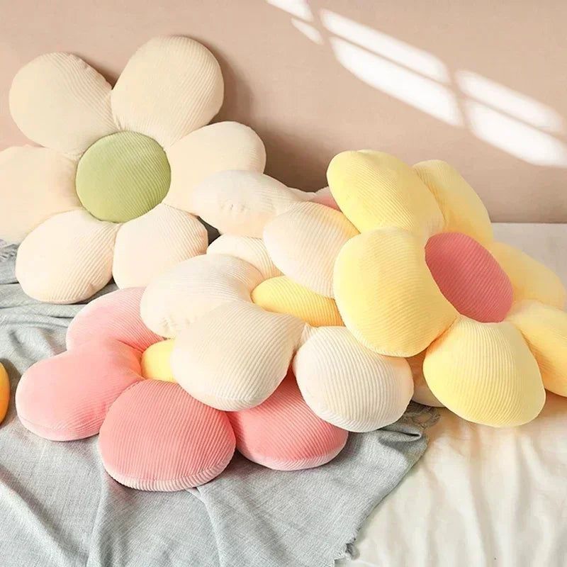 Virelle Maison - Coussin décoratif en forme de fleur en polyester | Virelle Maison