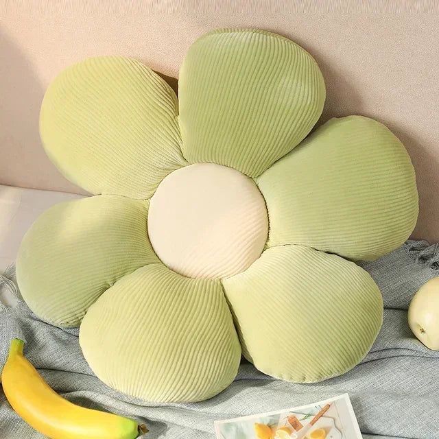 Virelle Maison - Coussin décoratif en forme de fleur en polyester | Virelle Maison
