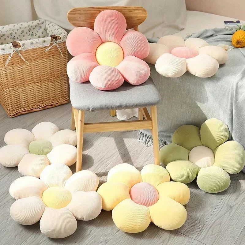 Virelle Maison - Coussin décoratif en forme de fleur en polyester | Virelle Maison