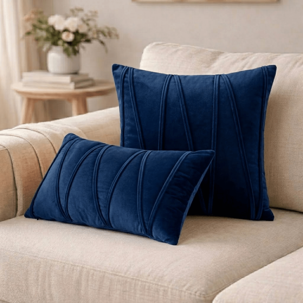 Virelle Maison - Coussin décoratif en velours doux avec housse amovible | Virelle Maison