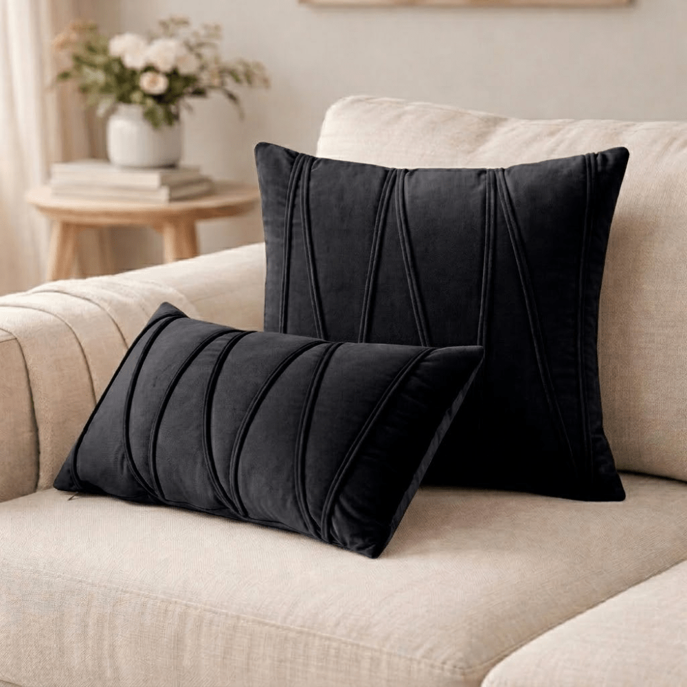 Virelle Maison - Coussin décoratif en velours doux avec housse amovible | Virelle Maison