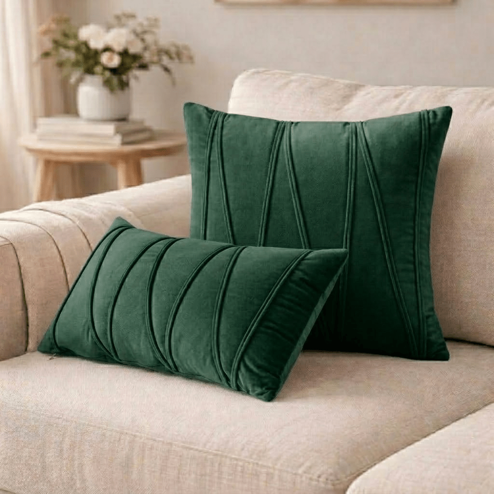Virelle Maison - Coussin décoratif en velours doux avec housse amovible | Virelle Maison