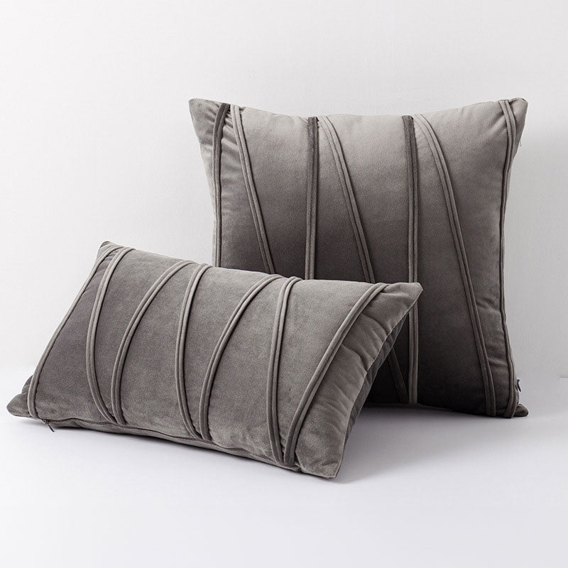 Virelle Maison - Coussin décoratif en velours doux – Housse amovible | Virelle Maison