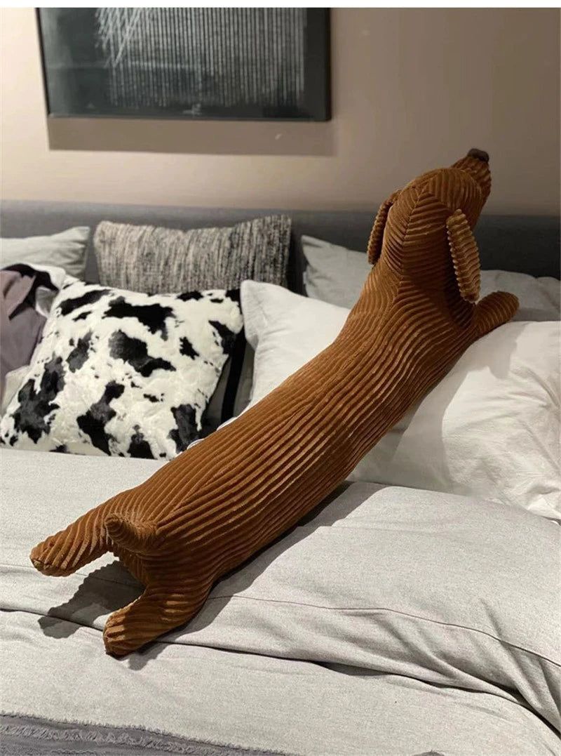 Virelle Maison - Coussin tube en suédine douce avec rembourrage coton | Virelle Maison