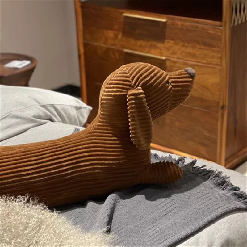 Virelle Maison - Coussin tube en suédine douce avec rembourrage coton | Virelle Maison