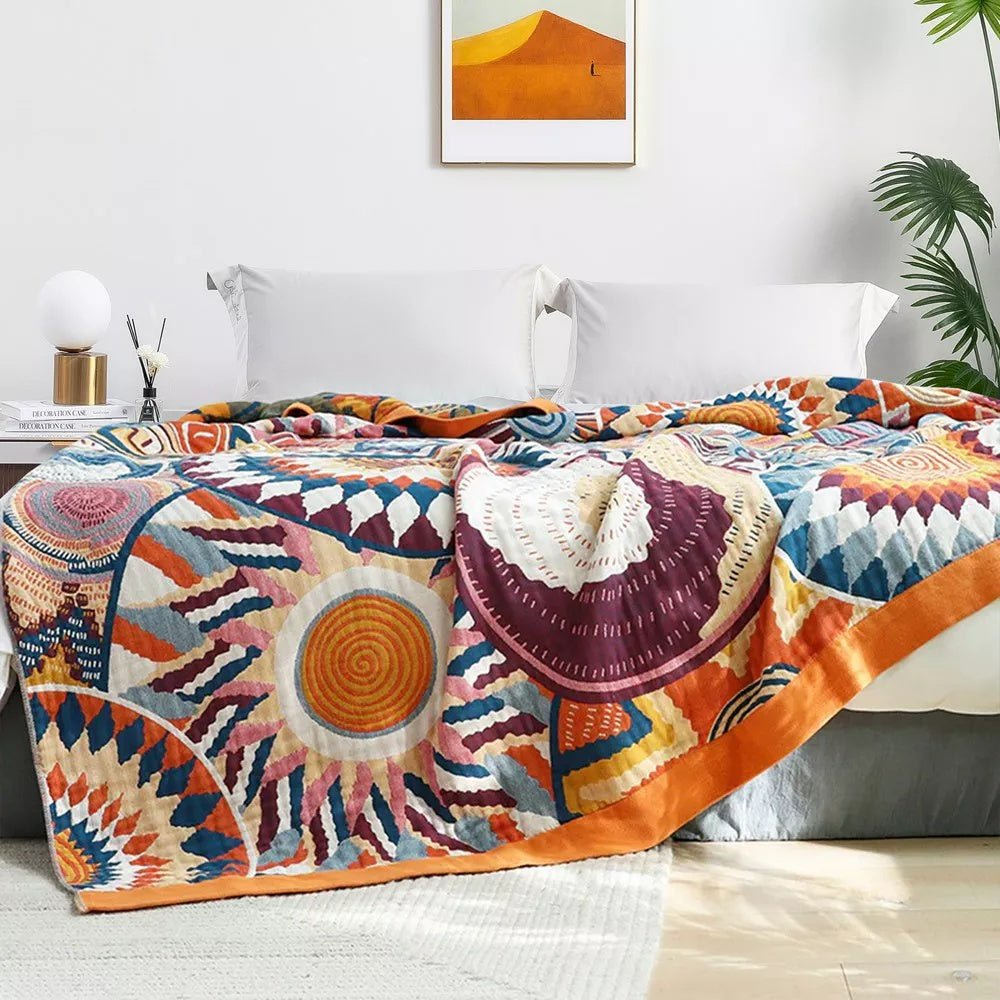 Virelle Maison - Couverture en coton légère et respirante | Virelle Maison