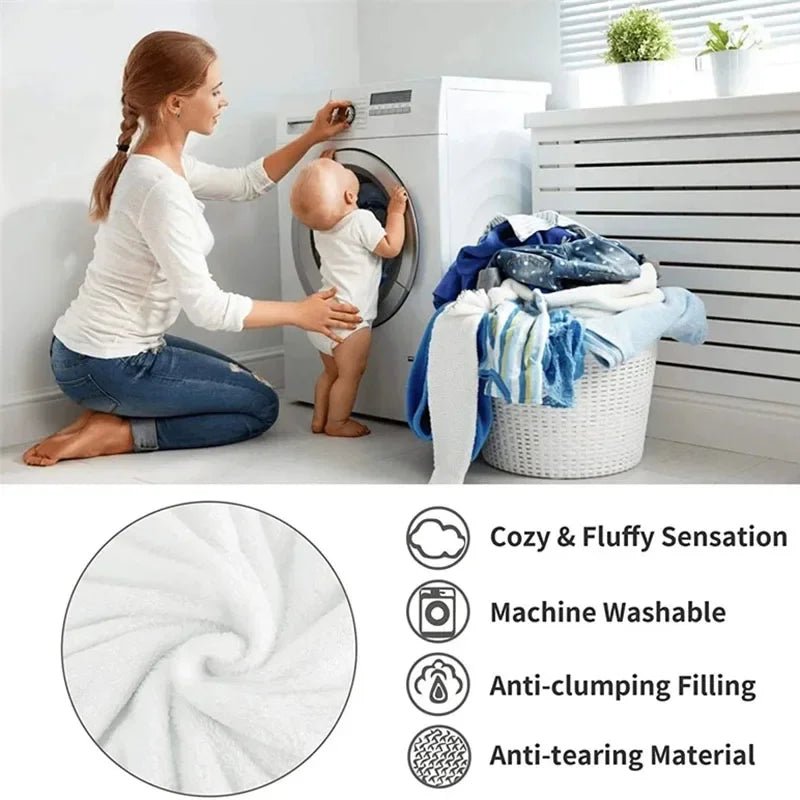 Virelle Maison - Couverture en laine synthétique double face et ultra - douce | Virelle Maison