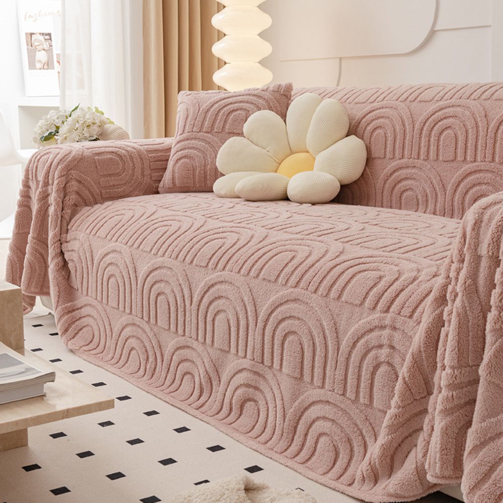 Virelle Maison - Couverture légère en coton motif sunburst | Virelle Maison
