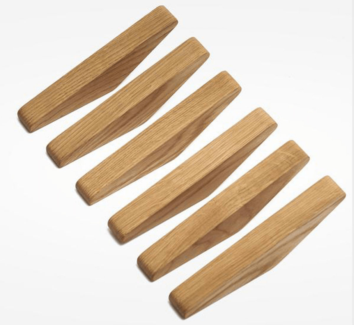 Virelle Maison - Crochets muraux en bois naturel – Lot sculpté à la main | Virelle Maison