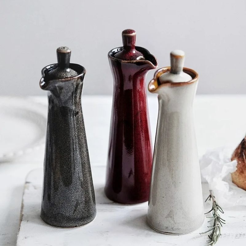 Virelle Maison - Cruche en céramique émaillée – Style scandinave minimaliste | Virelle Maison