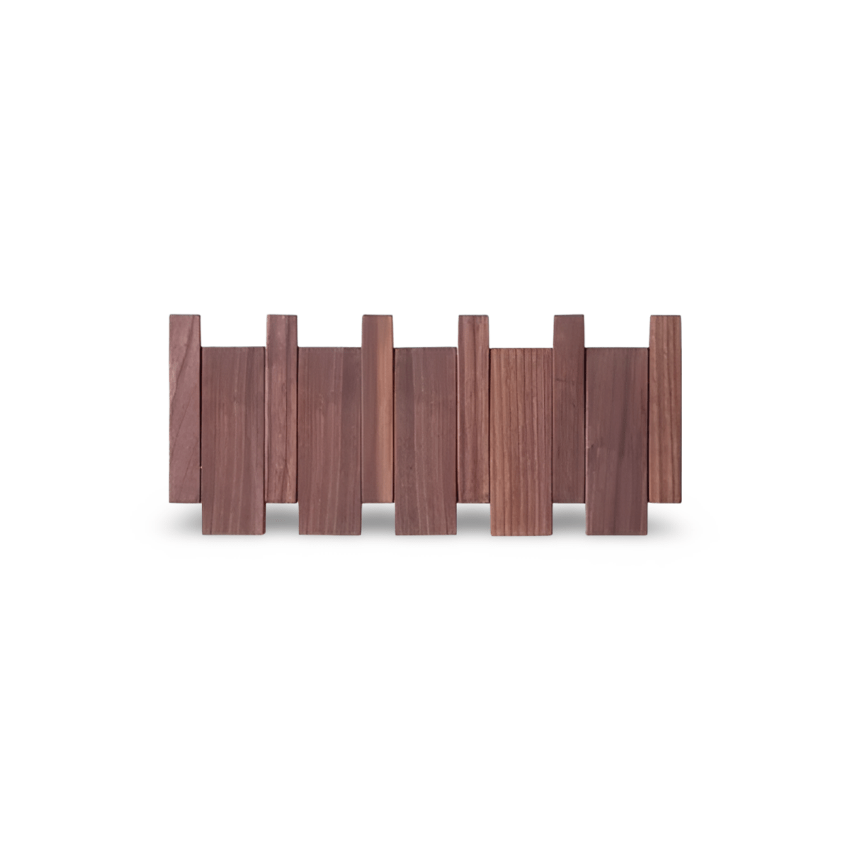 Virelle Maison - Étagère murale en bois avec crochets magnétiques pliables | Virelle Maison