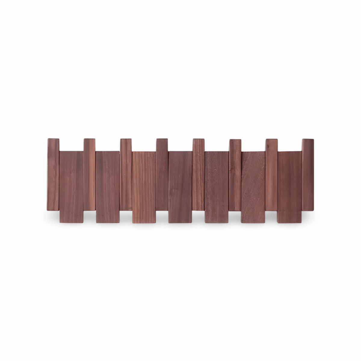 Virelle Maison - Étagère murale en bois avec crochets magnétiques pliables | Virelle Maison
