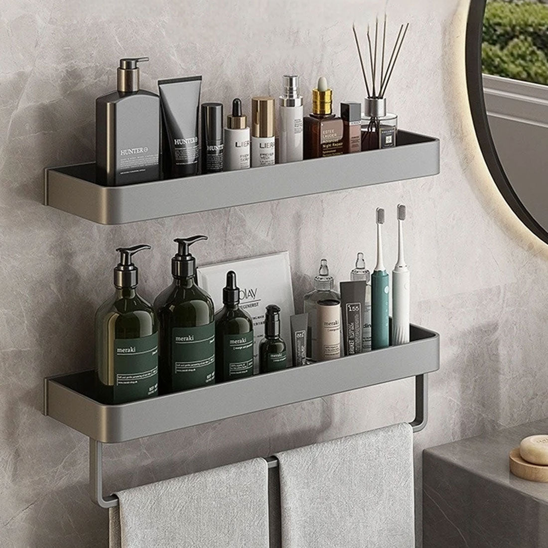 Virelle Maison - Étagère murale en plastique imperméable | Virelle Maison