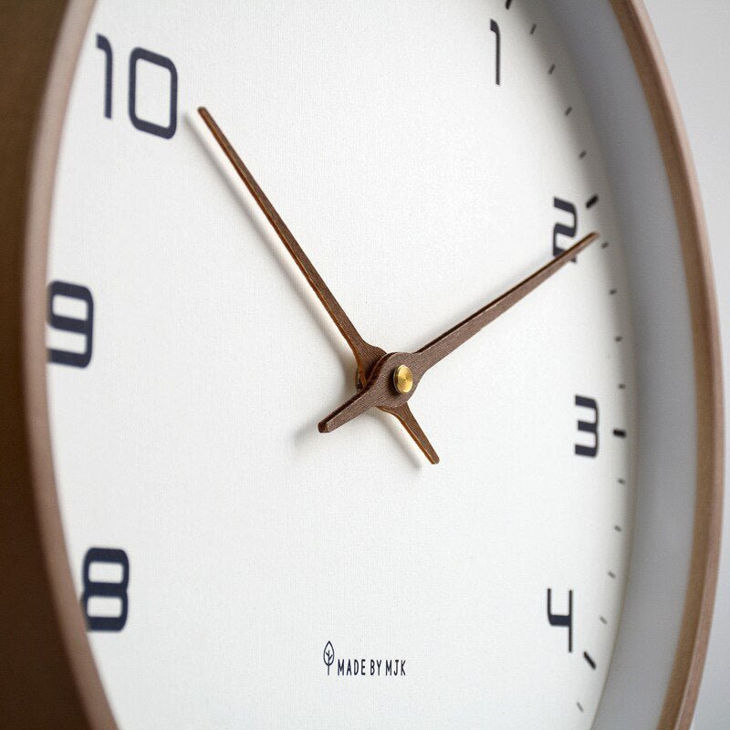 Virelle Maison - Horloge murale en bois minimaliste scandinave | Virelle Maison