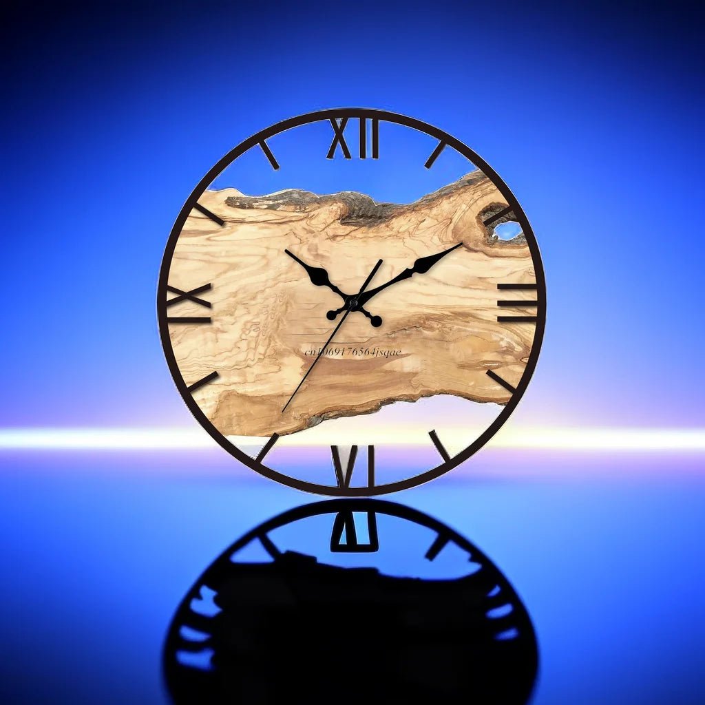 Virelle Maison - Horloge murale transparente en acrylique au design minimaliste | Virelle Maison