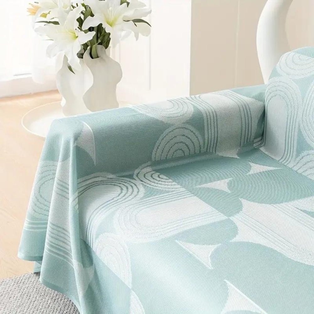 Virelle Maison - Housse de canapé en microfibre respirante, finition texturée | Virelle Maison