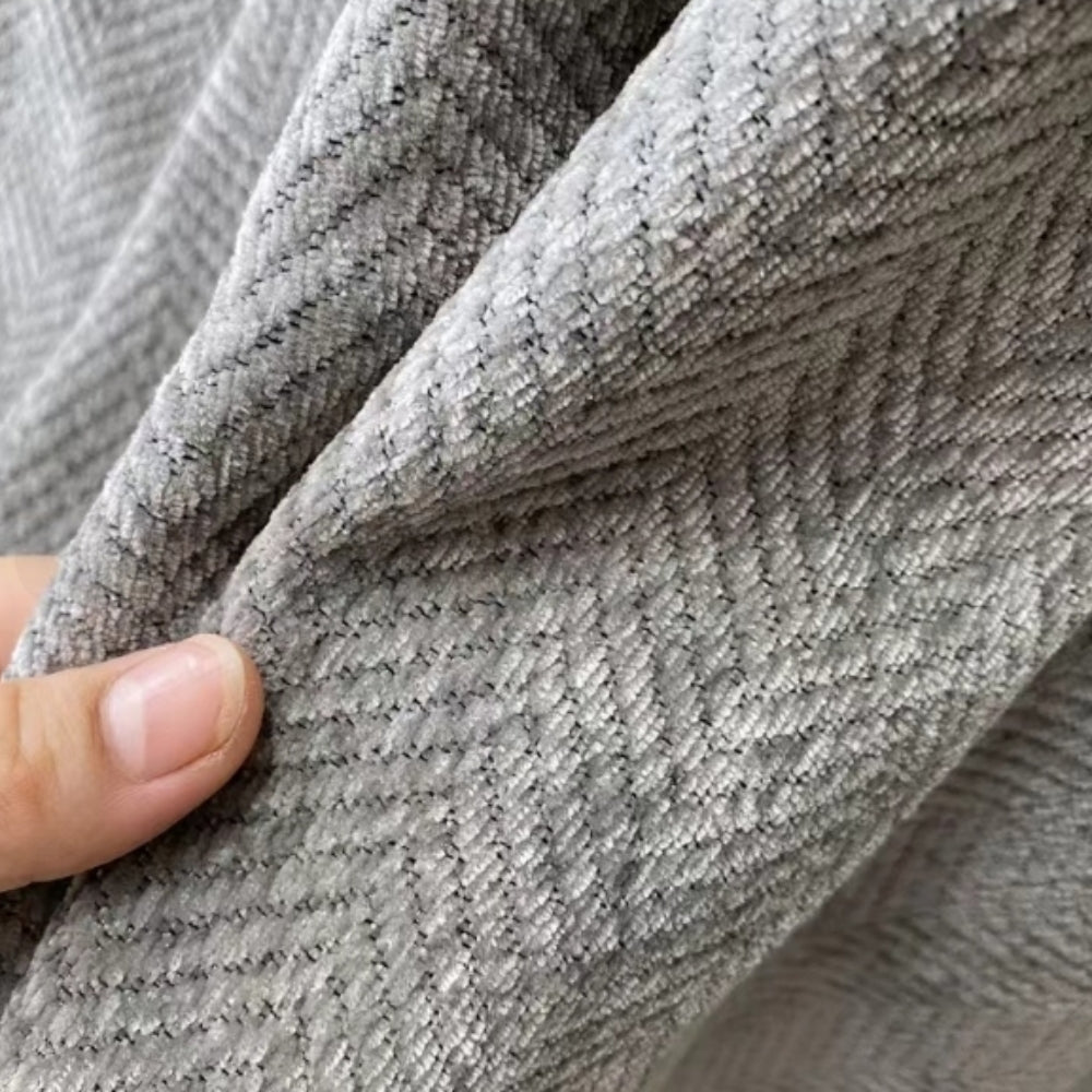 Virelle Maison - Housse de canapé en tissu texturé lavable avec finition frangée | Virelle Maison