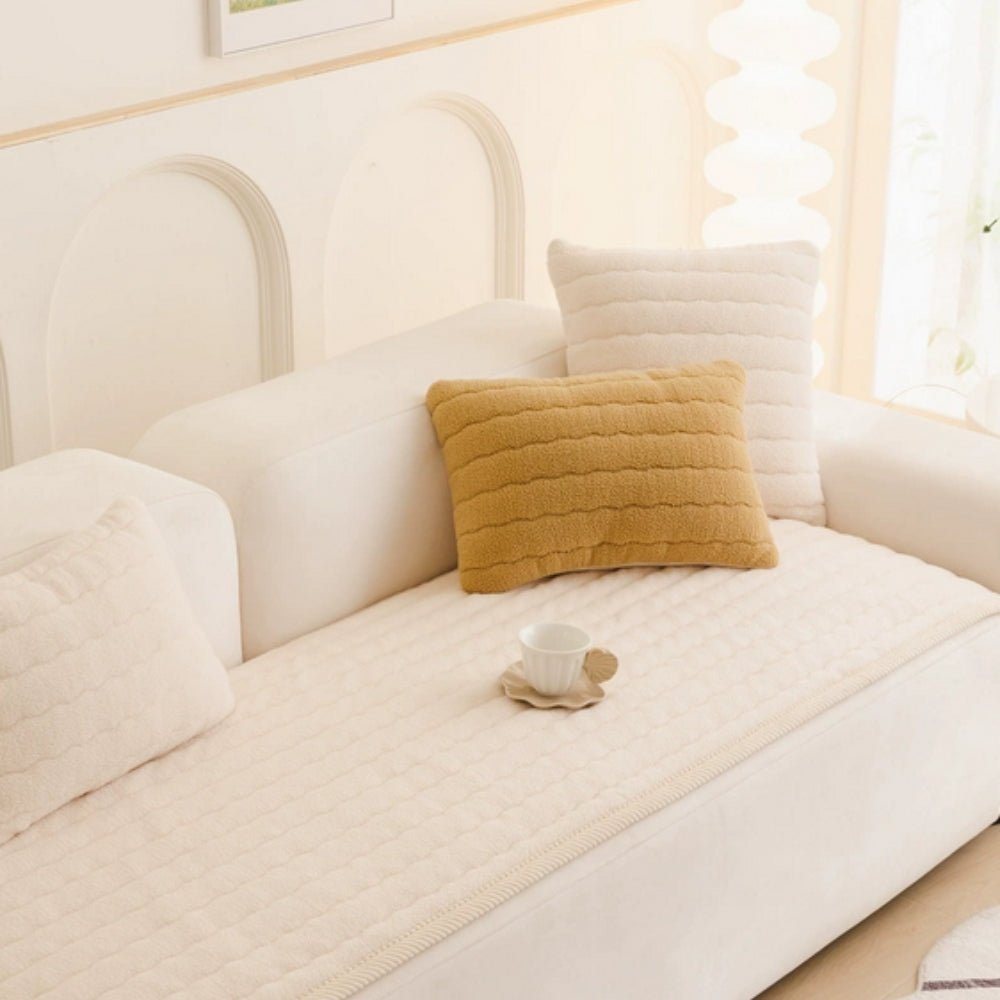 Virelle Maison - Housse de canapé épaisse en microfibre douce | Virelle Maison