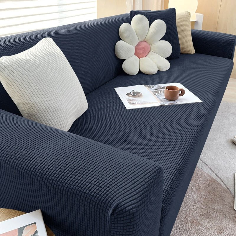 Virelle Maison - Housse de canapé extensible en tissu texturé | Virelle Maison