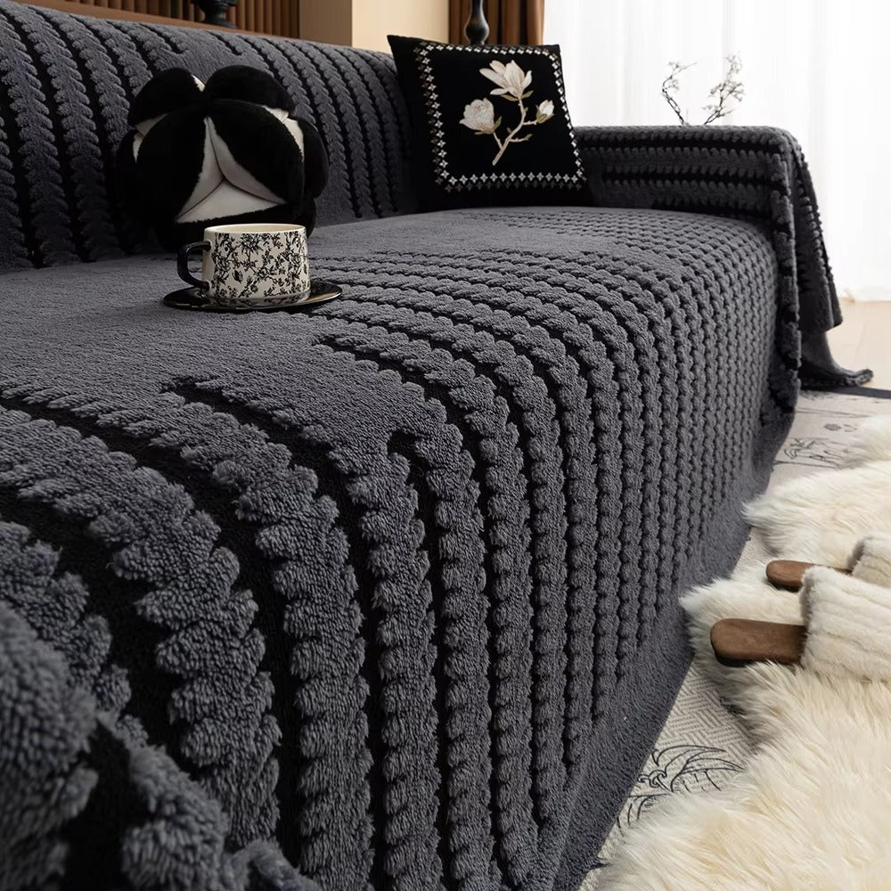Virelle Maison - Housse de canapé matelassée en microfibre texturée | Virelle Maison