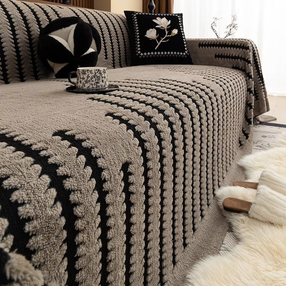 Virelle Maison - Housse de canapé matelassée en microfibre texturée | Virelle Maison