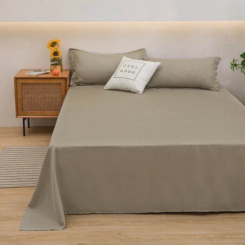 Virelle Maison - Housse de couette en lin lavé respirant pour chambre à coucher | Virelle Maison