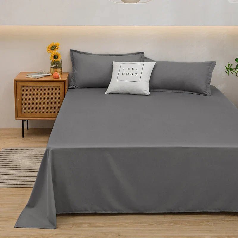 Virelle Maison - Housse de couette en lin lavé respirant pour chambre à coucher | Virelle Maison