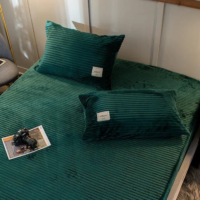 Virelle Maison - Housse de couette en velours texturé – Toucher doux et chaleureux | Virelle Maison