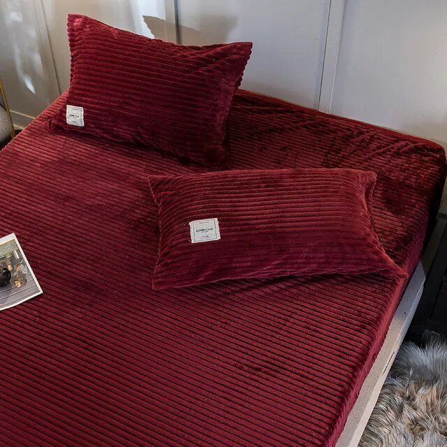 Virelle Maison - Housse de couette en velours texturé – Toucher doux et chaleureux | Virelle Maison
