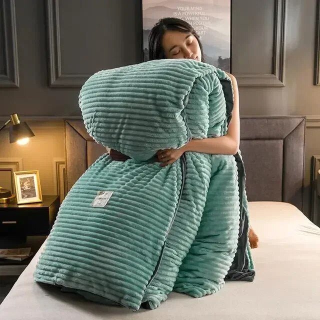 Virelle Maison - Housse de couette en velours texturé – Toucher doux et chaleureux | Virelle Maison