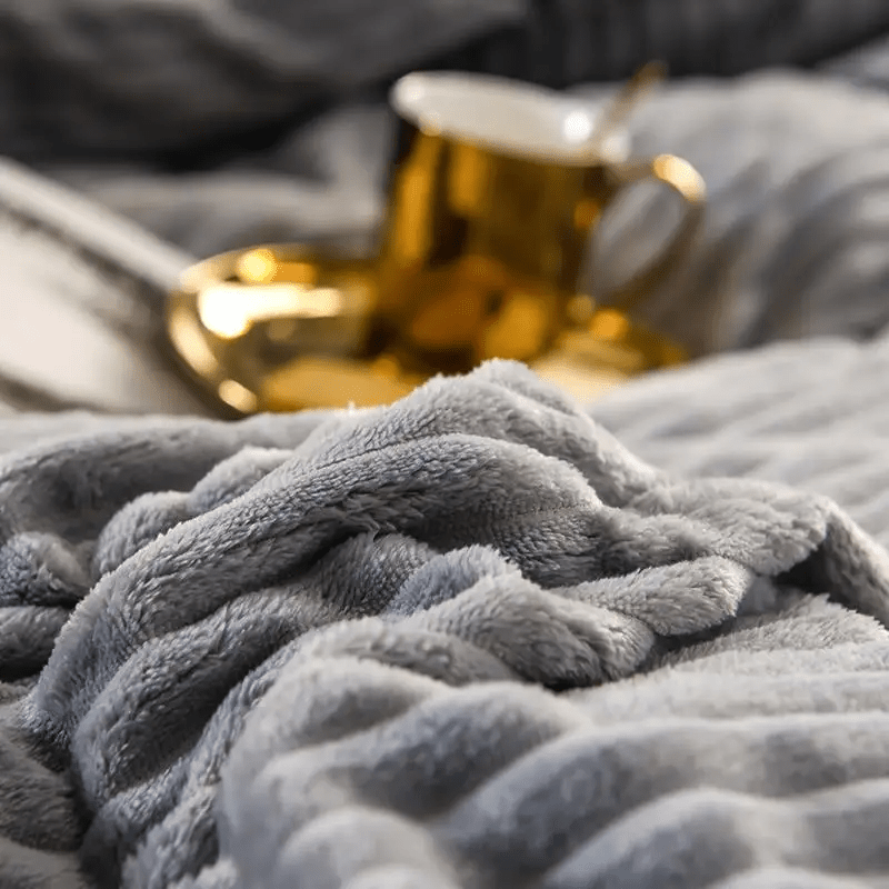 Virelle Maison - Housse de couette en velours texturé – Toucher doux et chaleureux | Virelle Maison