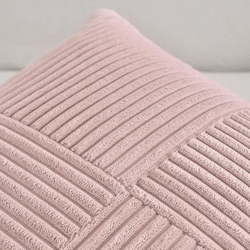 Virelle Maison - Housse de coussin côtelée en velours côtelé lavable | Virelle Maison