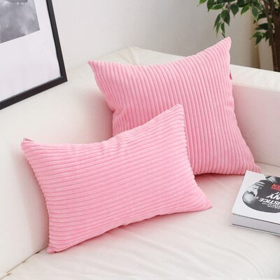 Virelle Maison - Housse de coussin en velours côtelé doux et texturé | Virelle Maison