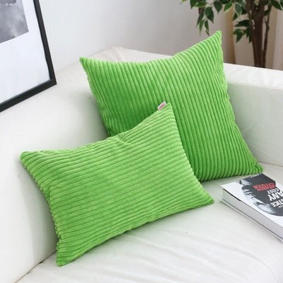 Virelle Maison - Housse de coussin en velours côtelé doux et texturé | Virelle Maison