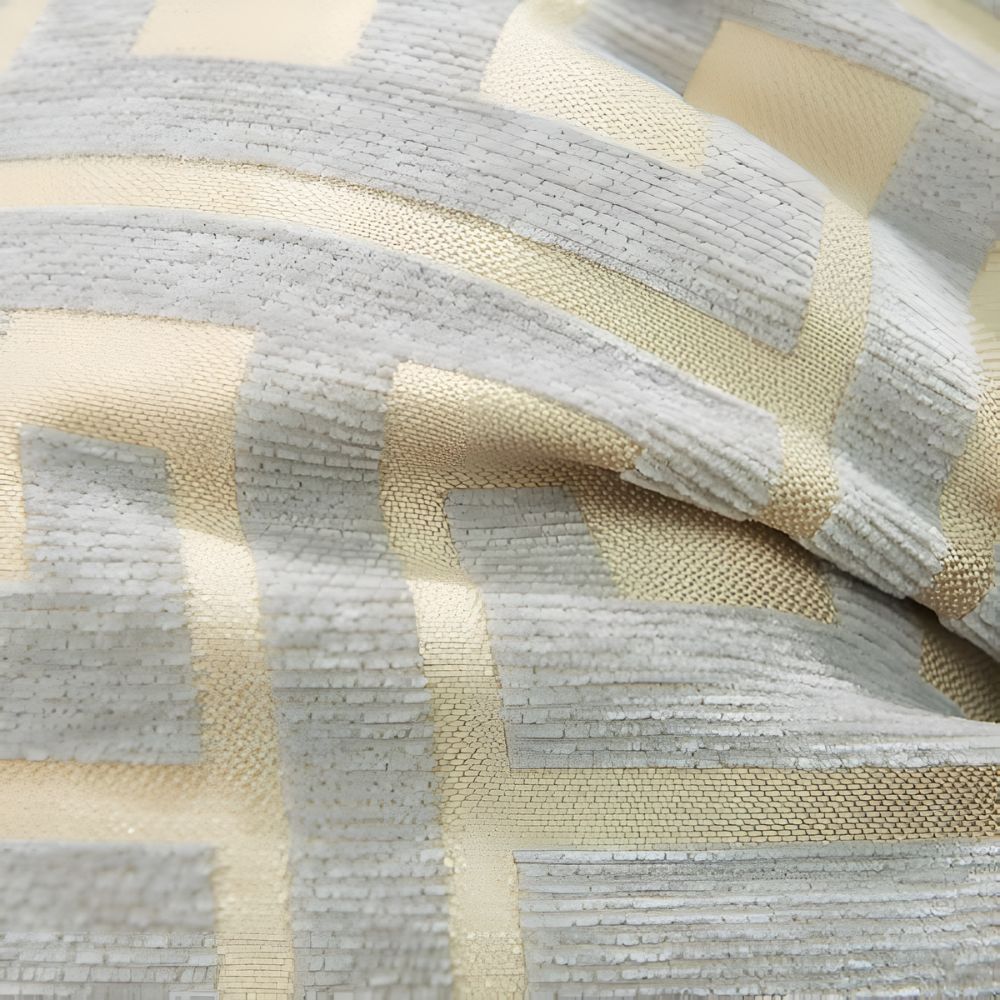 Virelle Maison - Housse de coussin jacquard en velours texturé 45×45 cm