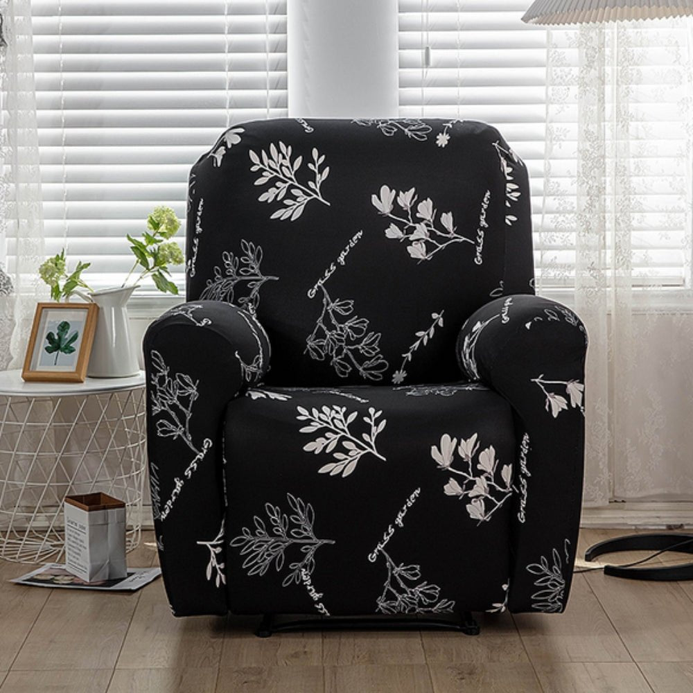 Virelle Maison - Housse de fauteuil inclinable, motif floral extensible | Virelle Maison