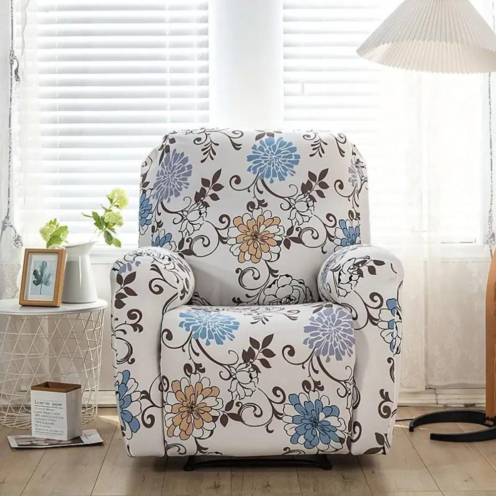 Virelle Maison - Housse extensible texturée pour fauteuil inclinable