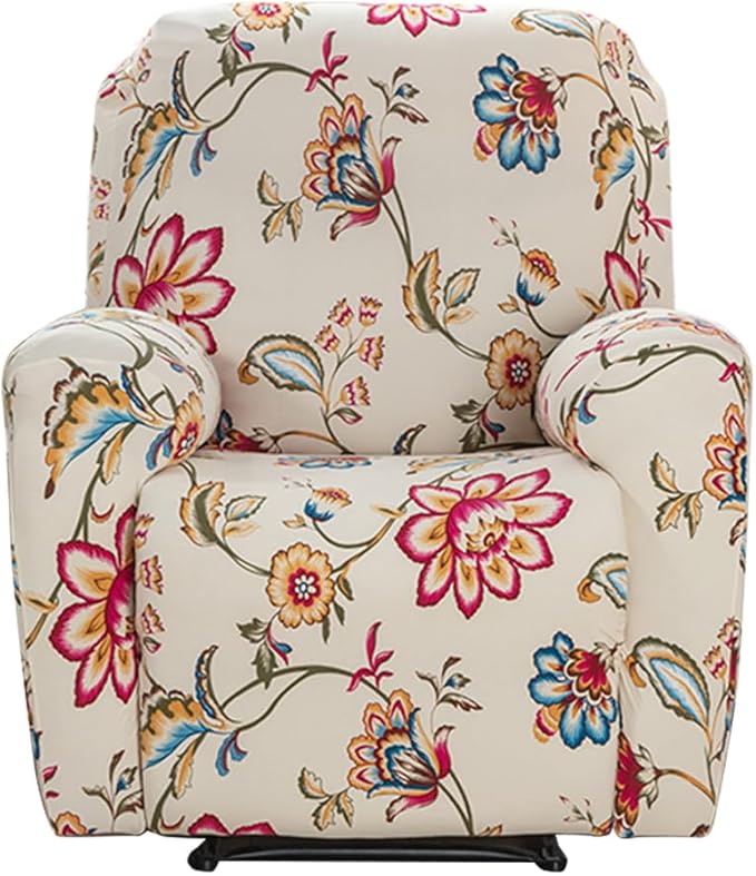Virelle Maison - Housse extensible texturée pour fauteuil inclinable