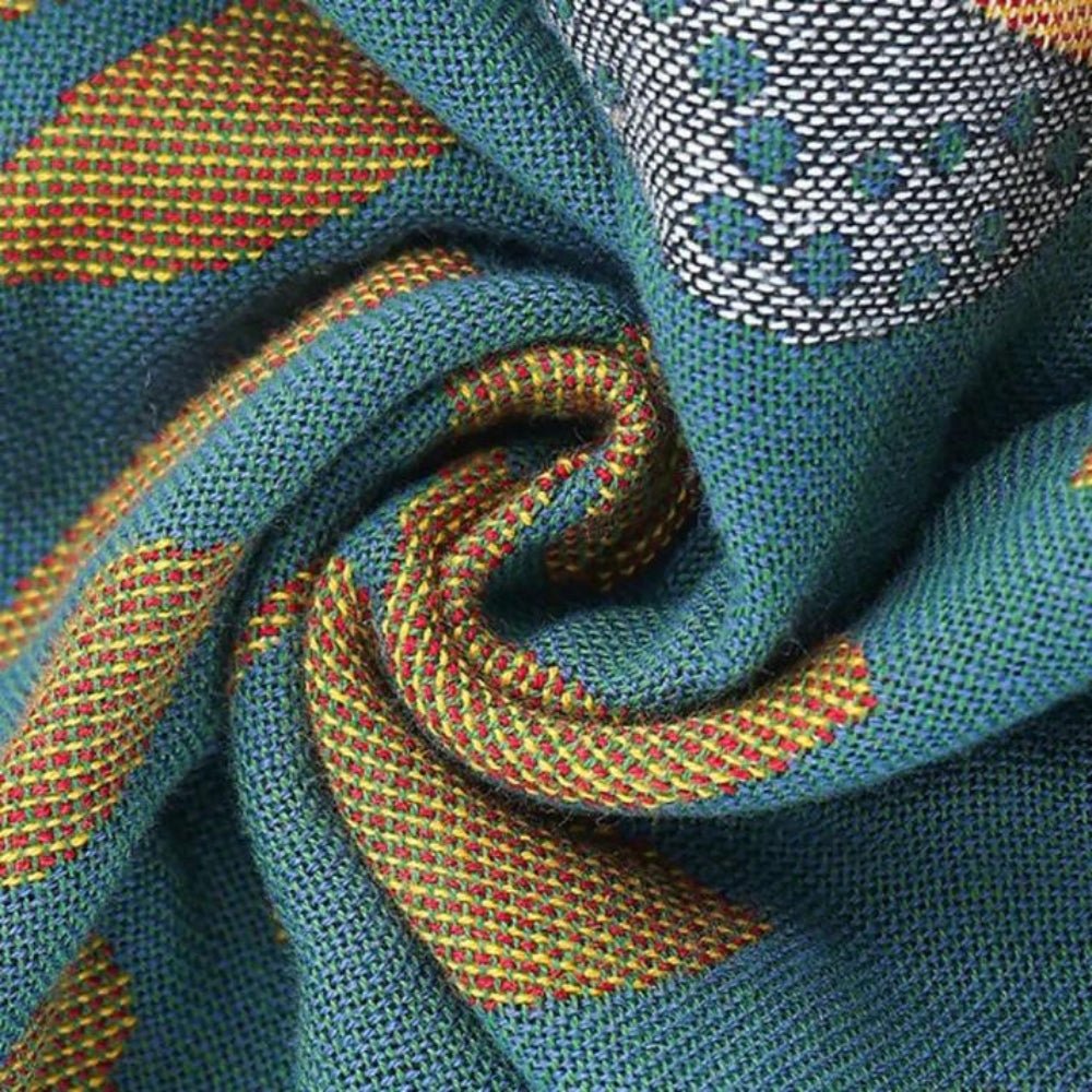 Virelle Maison - Housses de coussin en coton gaufré, motif oiseaux bohème | Virelle Maison